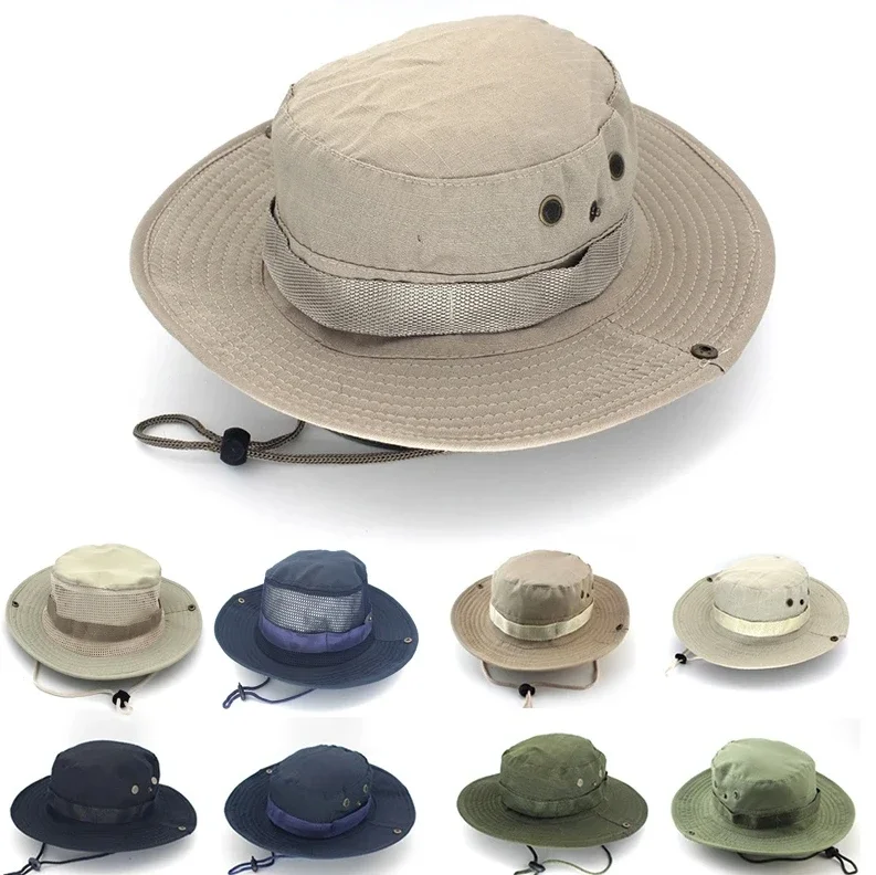 Mens Outdoor Hunting Hats - 남자 & 여자 태양 모자 위장