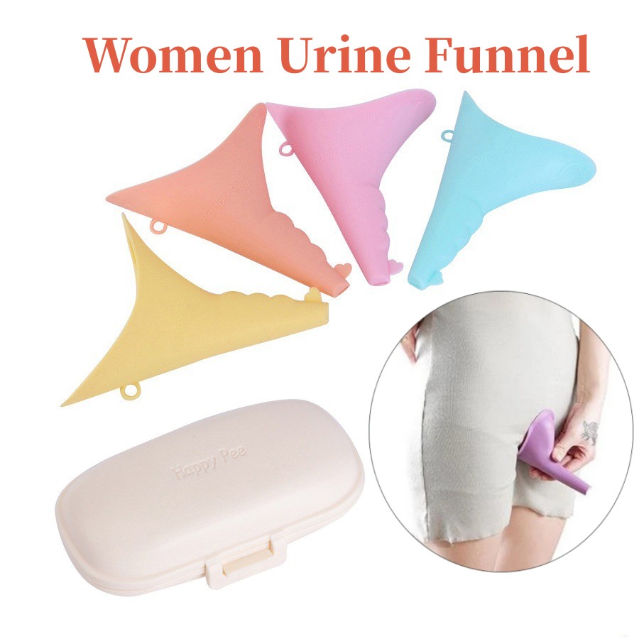 Outdoor Hunting Toilet - 여성용 실리콘 소변 변기 깔때기 스탠드