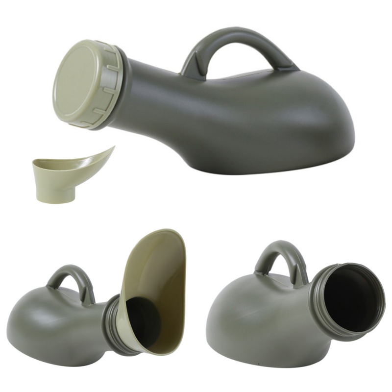 Outdoor Hunting Toilet - 1000ml 플라스틱 모바일 소변기 화장실 보조