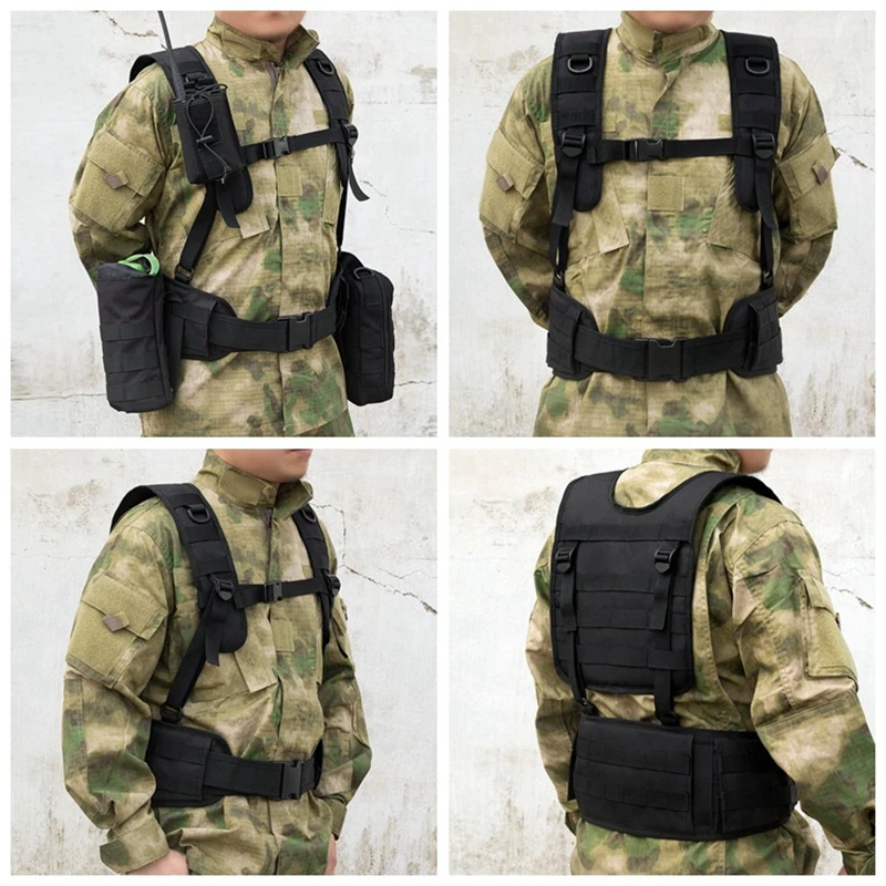 탈부착 가능한 전술 조끼 몰리 체스트 리그 에어소프트  - Outdoor Hunting Vest 리뷰 및 가격
