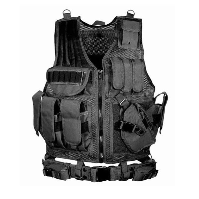 조정 가능한 몰리 전술 조끼 보안 전투 방탄복 조끼 보 - Outdoor Hunting Vest 리뷰 및 가격