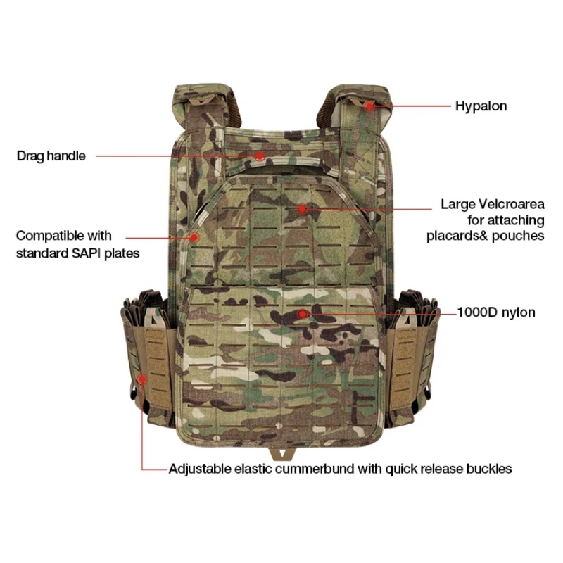 YAKEDA 전술 조끼 6094 빠른 탈착식 라이트 레 - Outdoor Hunting Vest 리뷰 및 가격