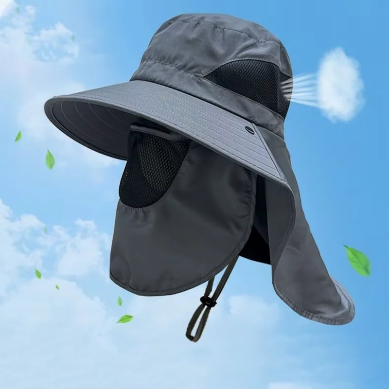 여름 햇빛 차단 UV 차단 야외 사냥 낚시 모자 남녀  - Mens Outdoor Hunting Hats 리뷰 및 가격