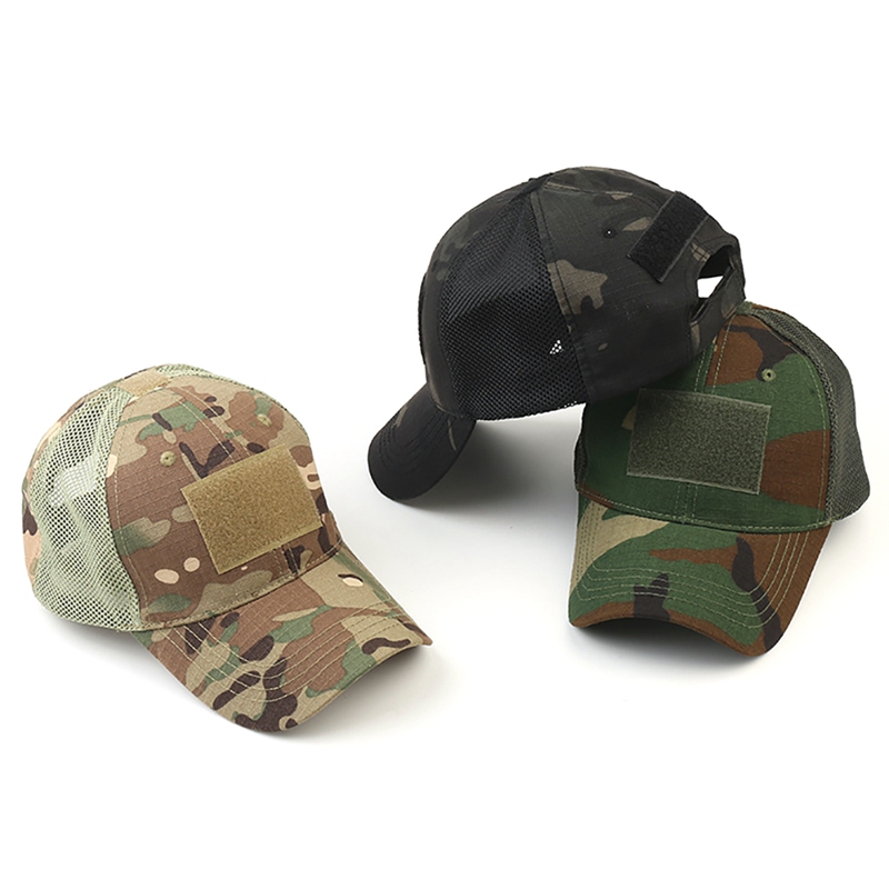 야외 멀티캠 위장 조절 가능 캡 메쉬 전술 에어소프트  - Mens Outdoor Hunting Hats 리뷰 및 가격